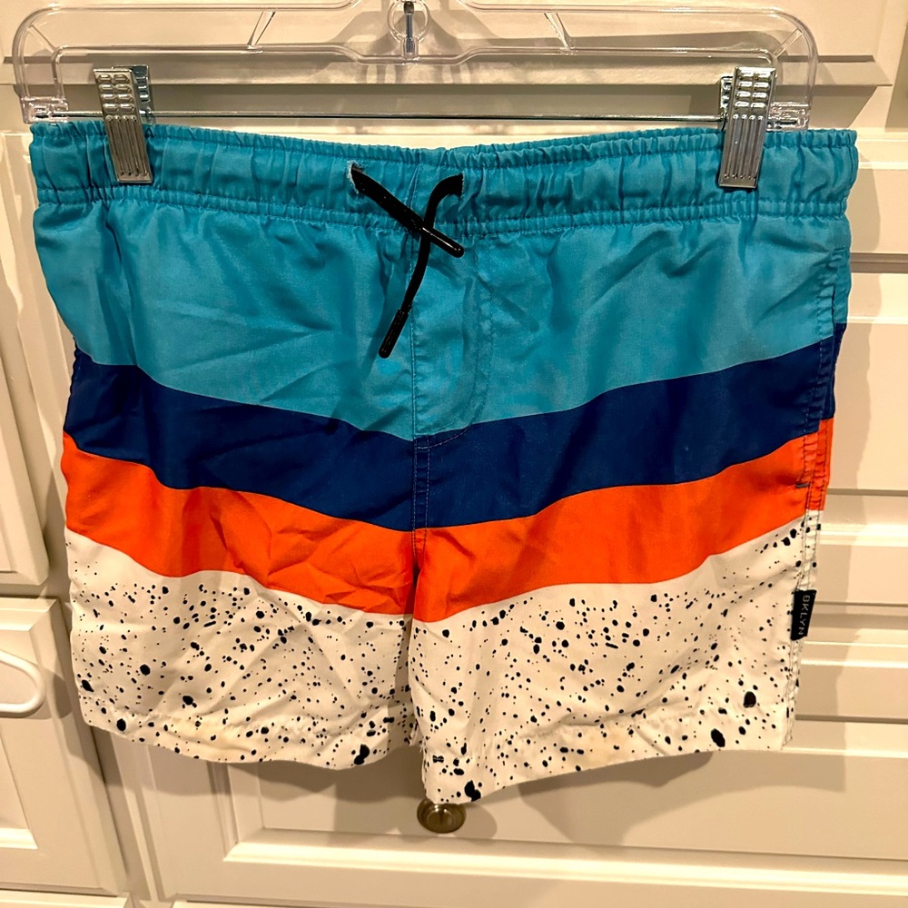 Brooklyn Cloth boys size M swim trunks